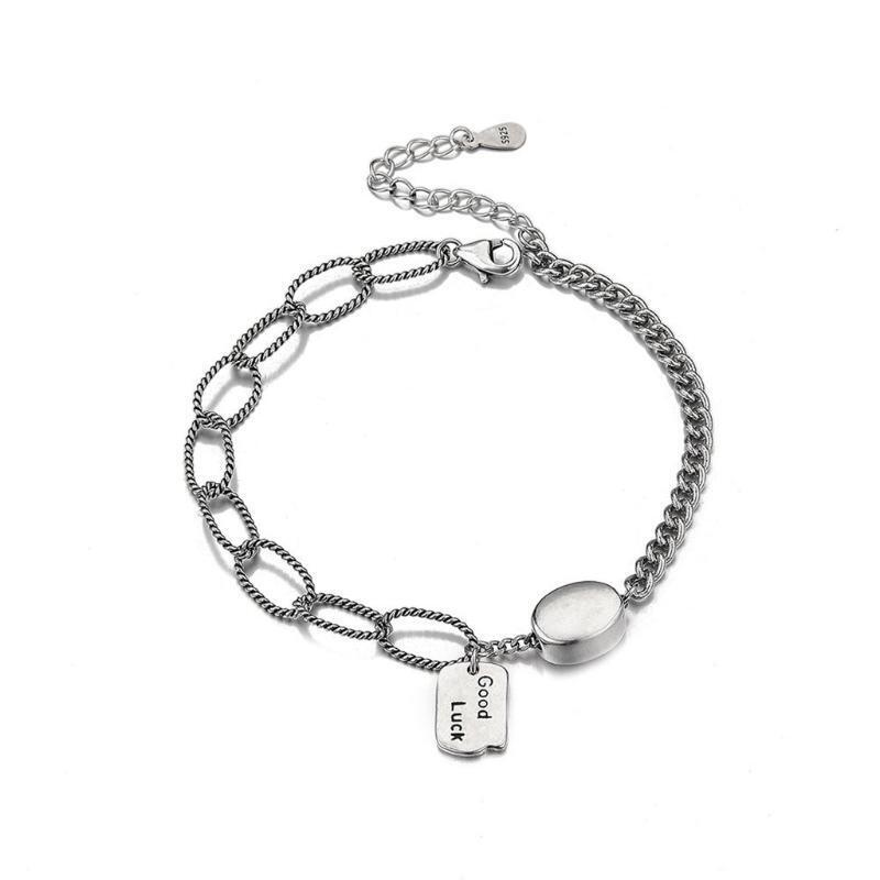 Fashion Bracelets for Women Hollow Out Geometry Alloy Bangle Adjustable Jewelry