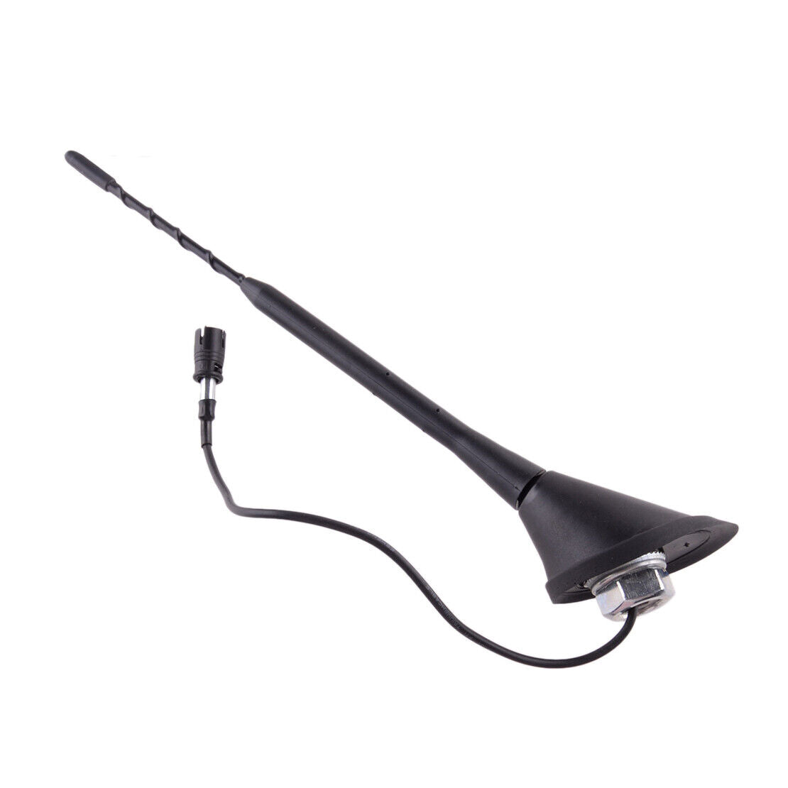 Roof AM FM Radio Aerial Antenna & Base Combo Fit For VW Golf Jetta MK2 MK3 MK4