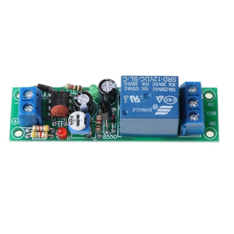 Timer Switch JK02B 0-60 Seconds DC Adjustable Delay 12V Input Relay Module