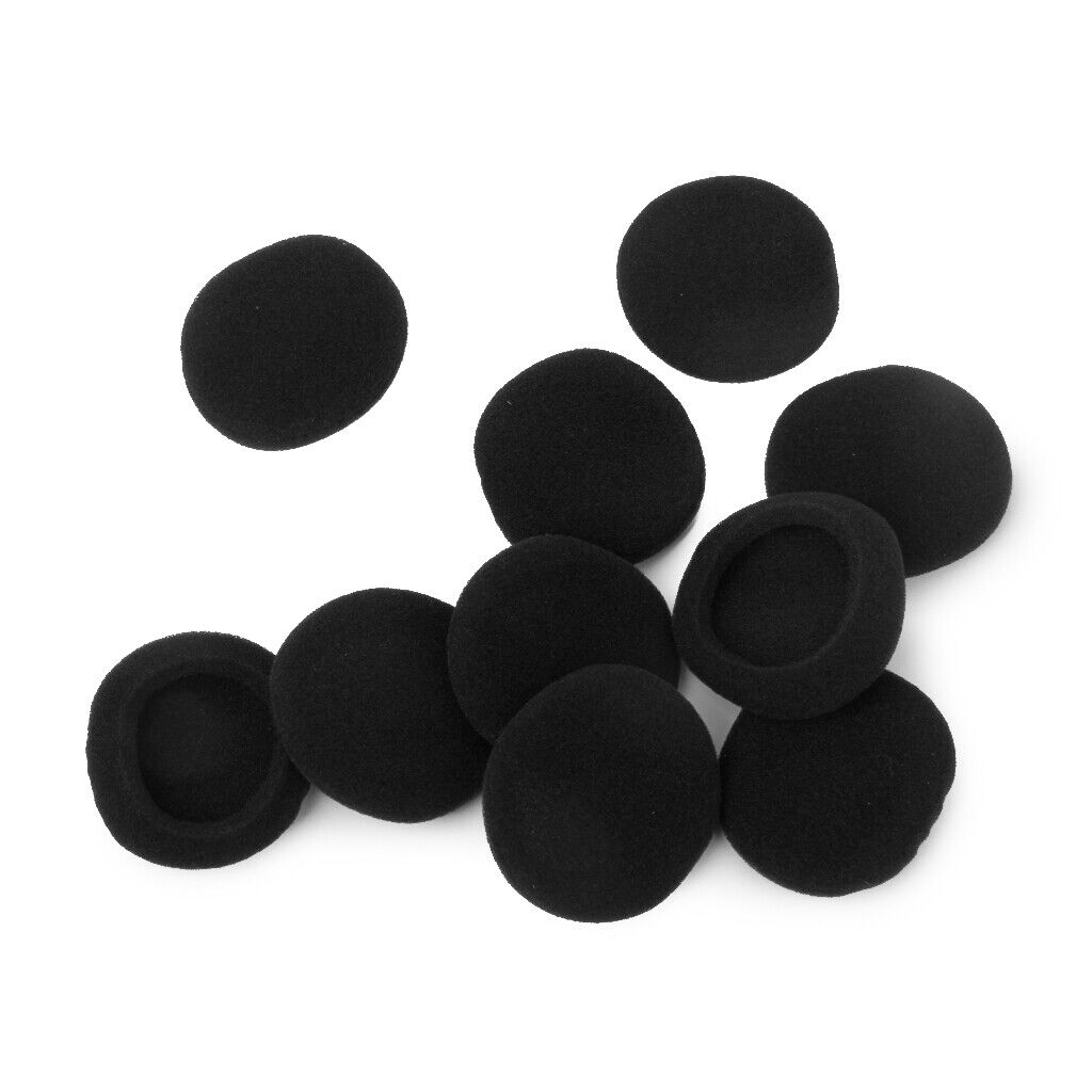 10x Earbuds Covers Protectors Ear Pad Replacement Sleeves Dustproof 40mm