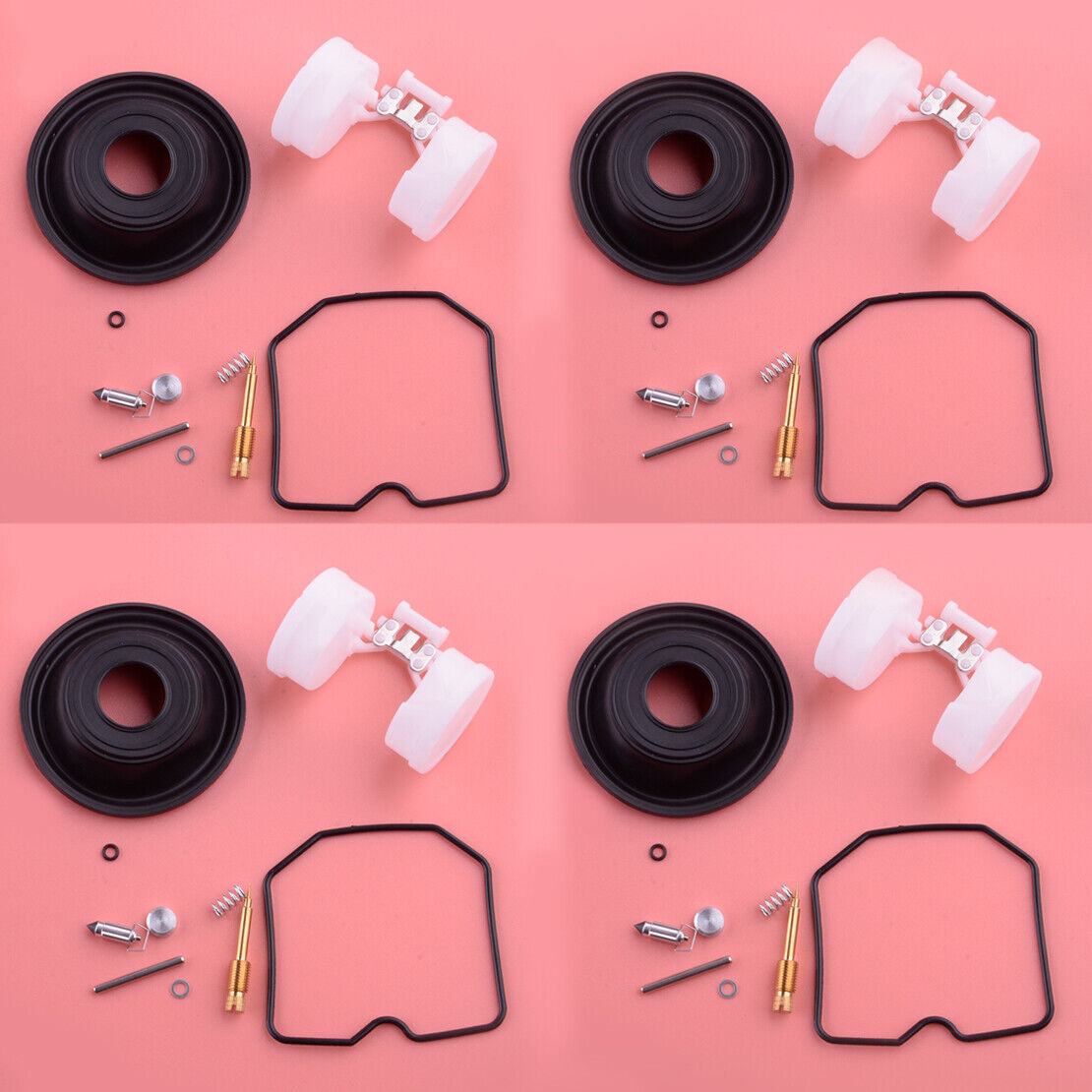 4X Carburetor Rebuild Set Repair Kit fit for Kawasaki Ninja 250R 2001-2012 EX250