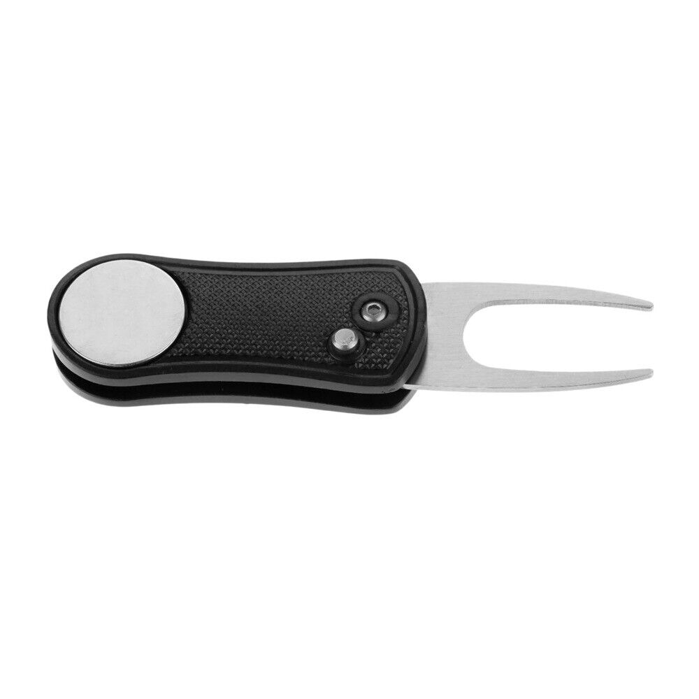 Foldable Golf Divot Tool Easy Unfold Golf Clubs Cleaner Repair Tool Equipment