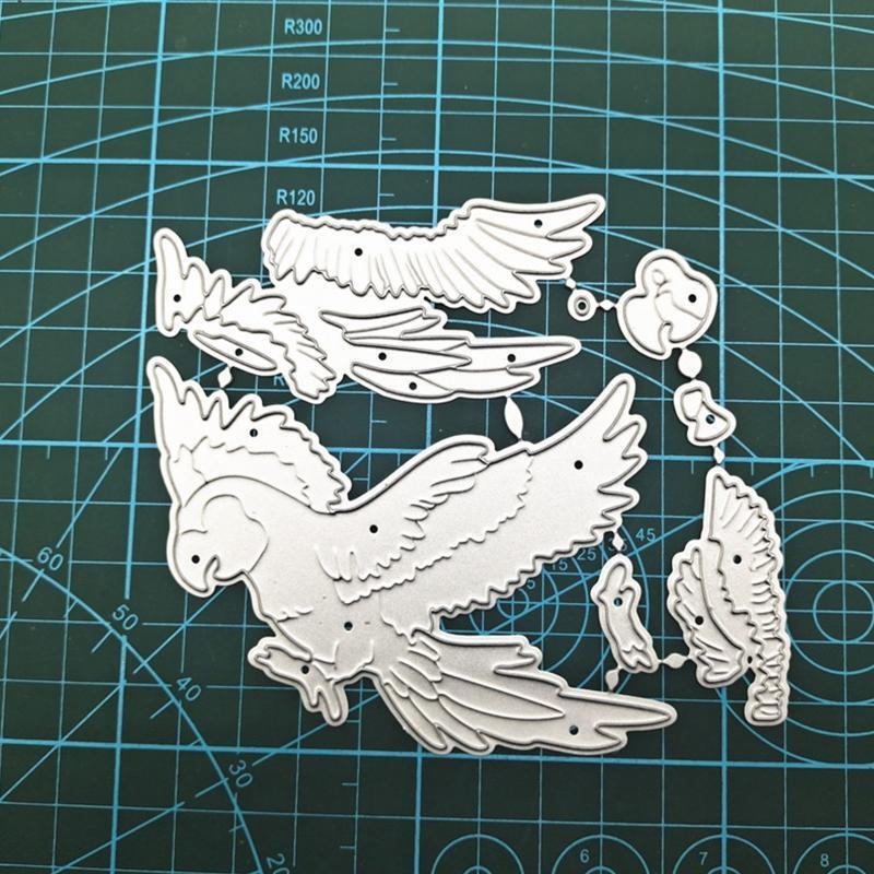 Eagle Metal Cutting Dies Stencil Scrapbooking DIY Album Stamp Paper Card