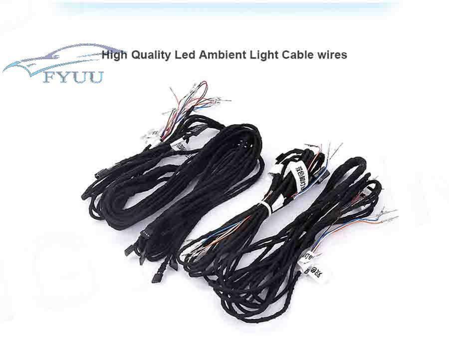 2 Colors Interior Led Ambient Door Light Stripes Atmosphere Lamp For BMW F10 F11