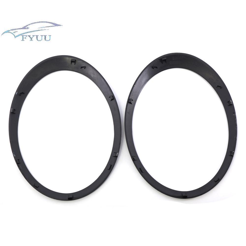 2 x Headlight Trim Rings For Mini Cooper R55 R56 07-15 #51137149905 51137149906