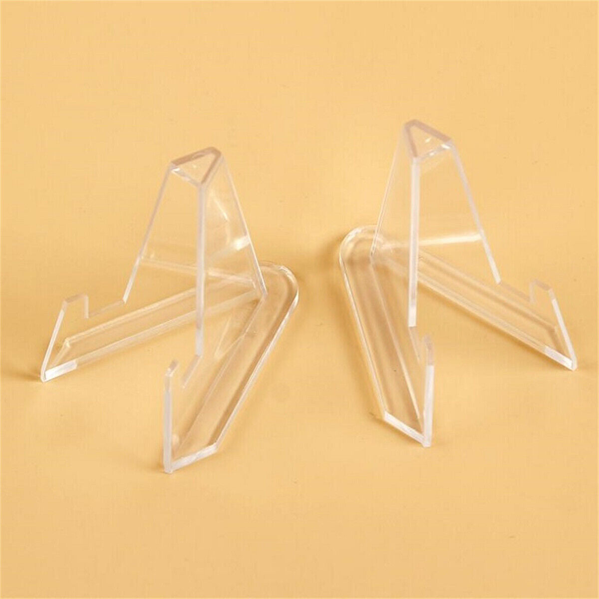 10PCS Card Stand Graded Cards Display Stand Coins Small Box Paper Clip Holder