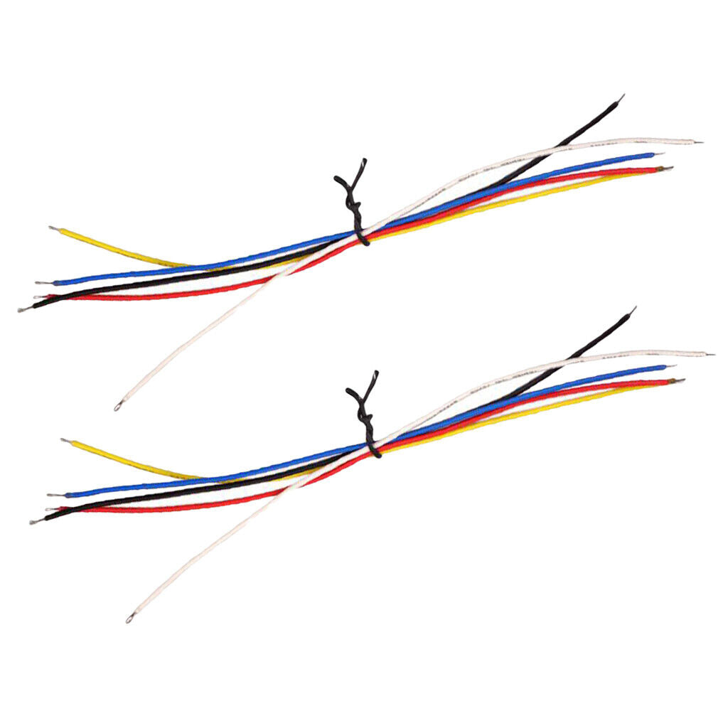 Set/10pcs 19cm Inner Connecting Cable W/ Shielding for Electric Guitar Bass