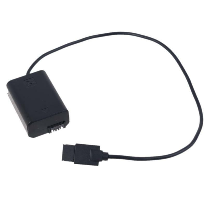 D-JI Ronin-S Gimbal to NP-FW50 Dummy Battery Adapter Cable for -Sony A7 A7R A7S