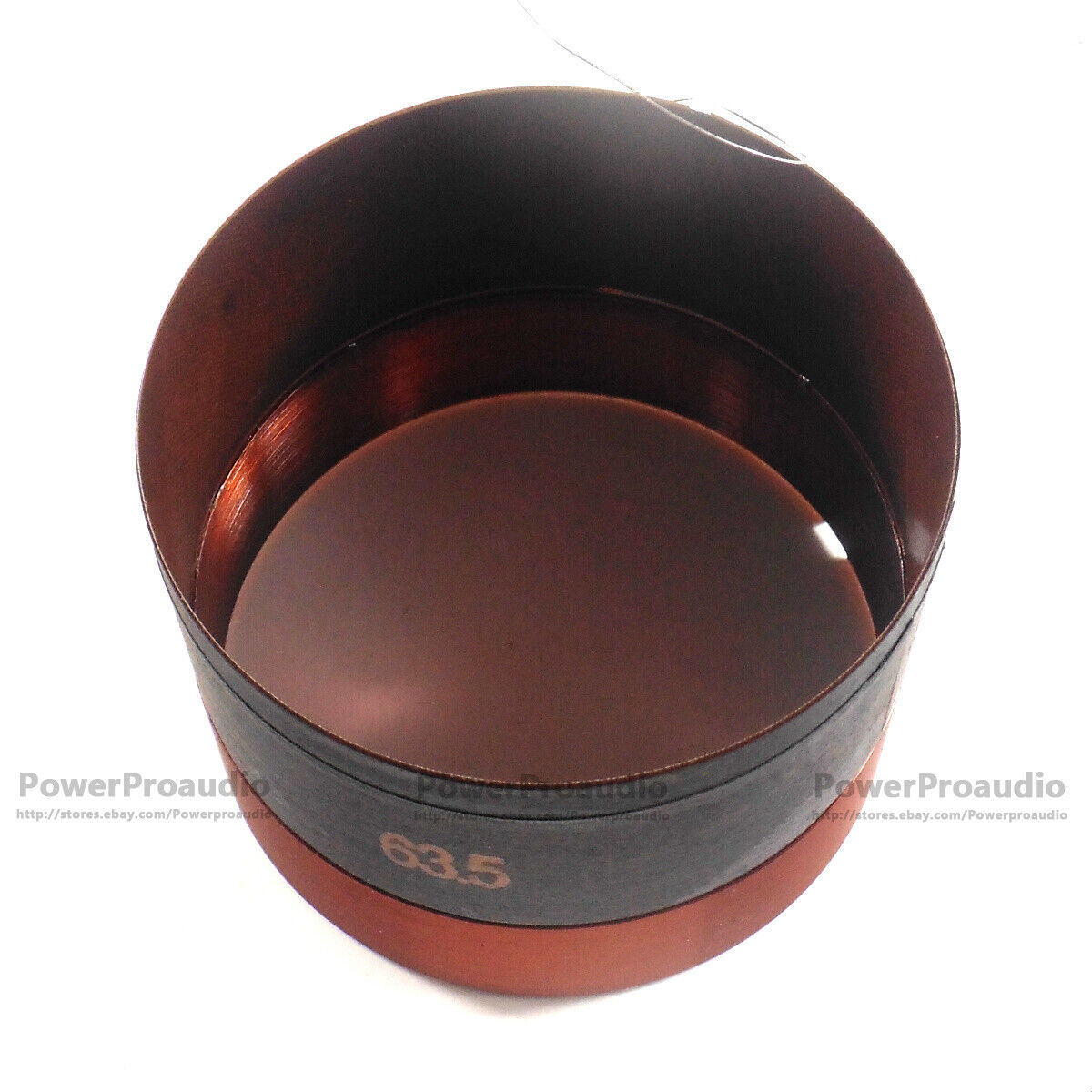 2PCS 63.5MM Audio Bass Speaker Voice Coil Subwoofer Woofer Sound 2 Layers In/out