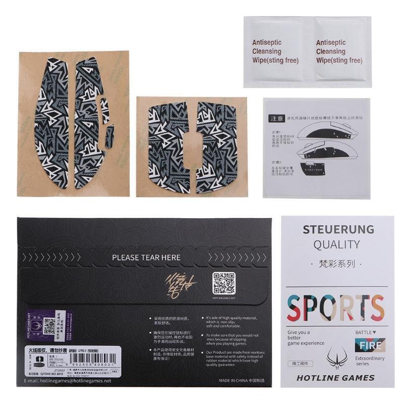 Hotline Games Mouse Grip Tape for logitech G Pro X Superlight Mice Anti-Slip Pad