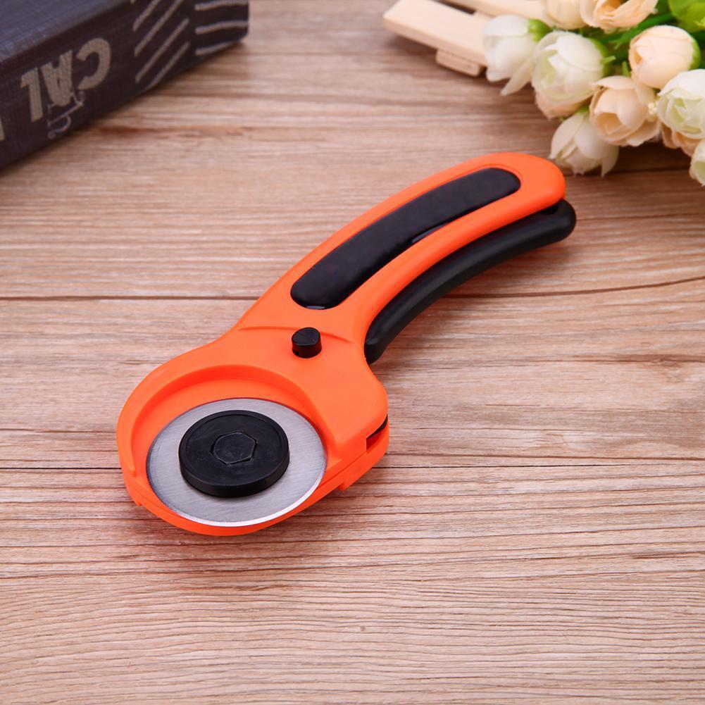Manual Rotary Cutter Quilting Sewing Paper Cloth Fabric Cutting Craft Tool