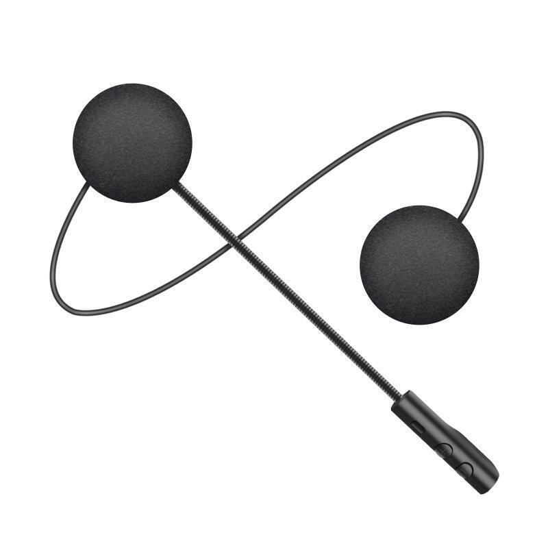 Bluetooth-compatible Earpieces Long-term Use Stable Comfortable to Wear Black