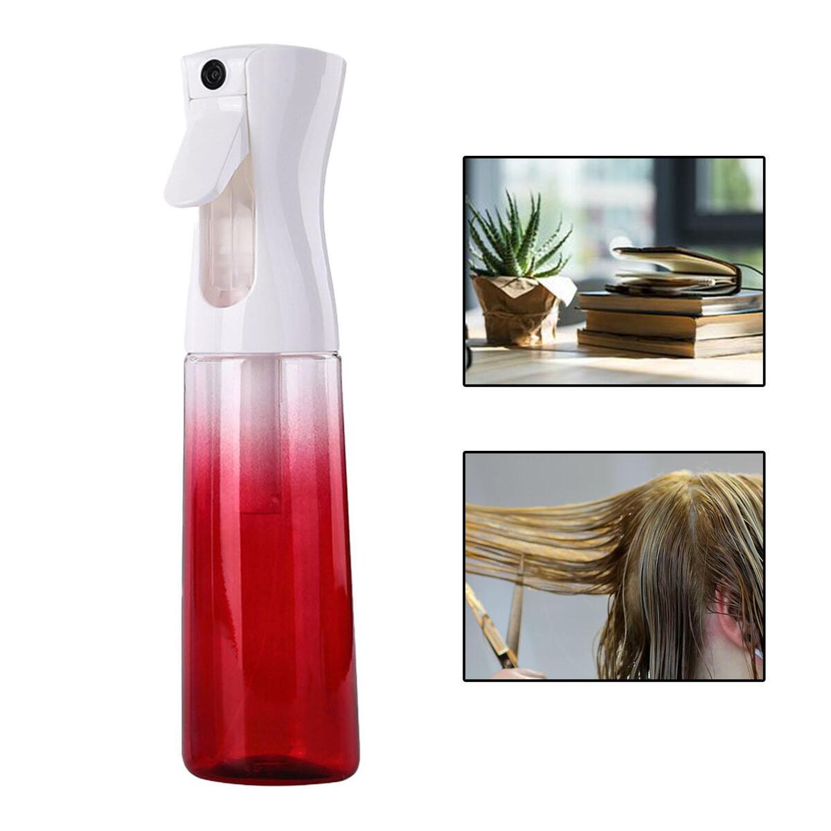 5x Multifunction Gradient Color Salon Spray Bottle 300ml  Mist Continuous