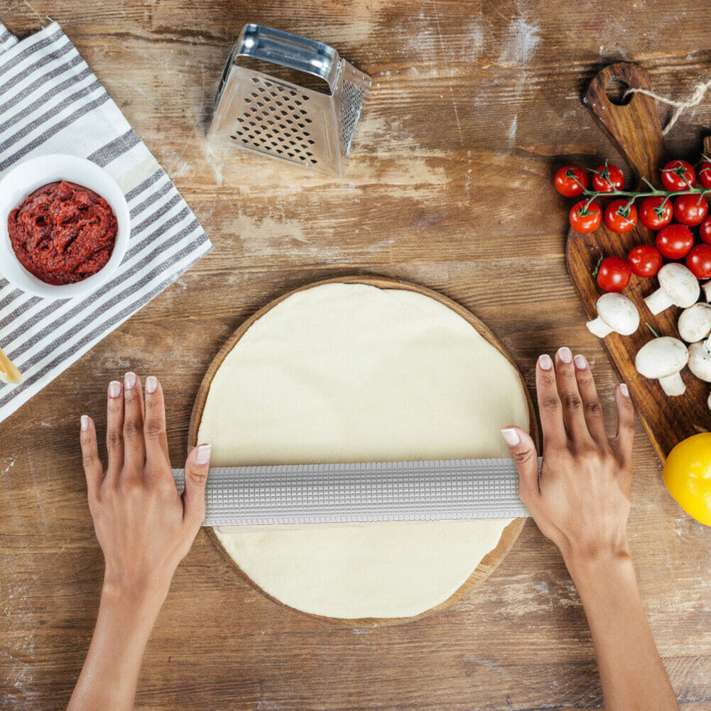 Non-stick Dough Roller Sticks ABS Rolling Pin Dumpling Wrapper (Grey)