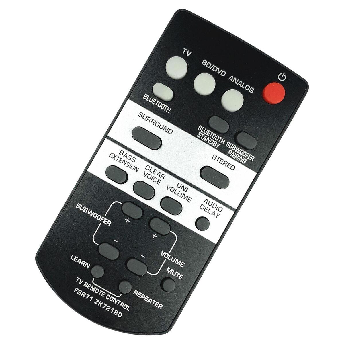 FSR71 Zk72120 Replacement Remote Control Replace Parts Battery Powered for