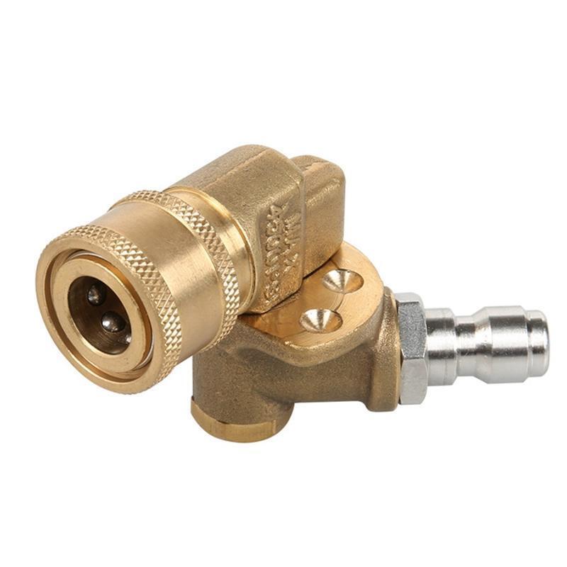 Anti Corrosion Nozzle Adapter 180 Degree Angle Adjustable High Pressure Washer