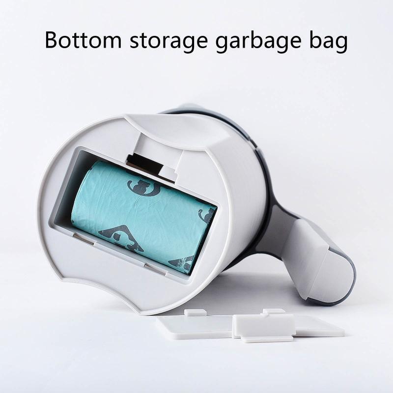 Cat Litter Scooper Deep Shovel with Detachable Waste Bucket Poop Bags Bundle