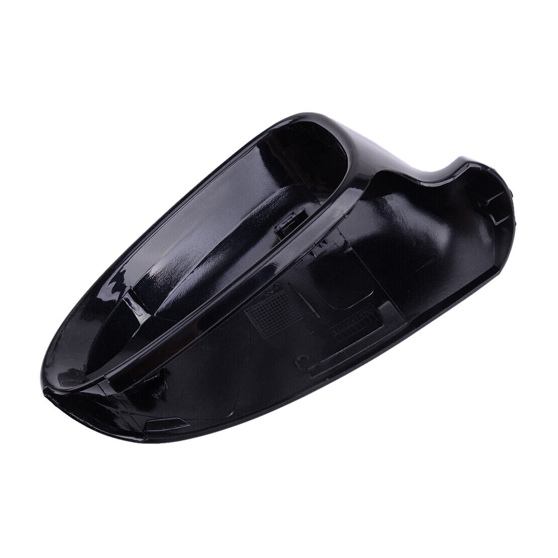 Black ABS Left Rearview Door Mirror Cover Cap Fit For VW Golf Rabbit Jetta MK5