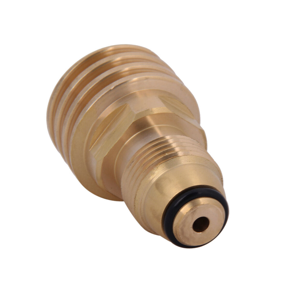 Brass POL to QCC1 Valve Propane Gas Tank Convert Joint for Camping Gas Tank Use