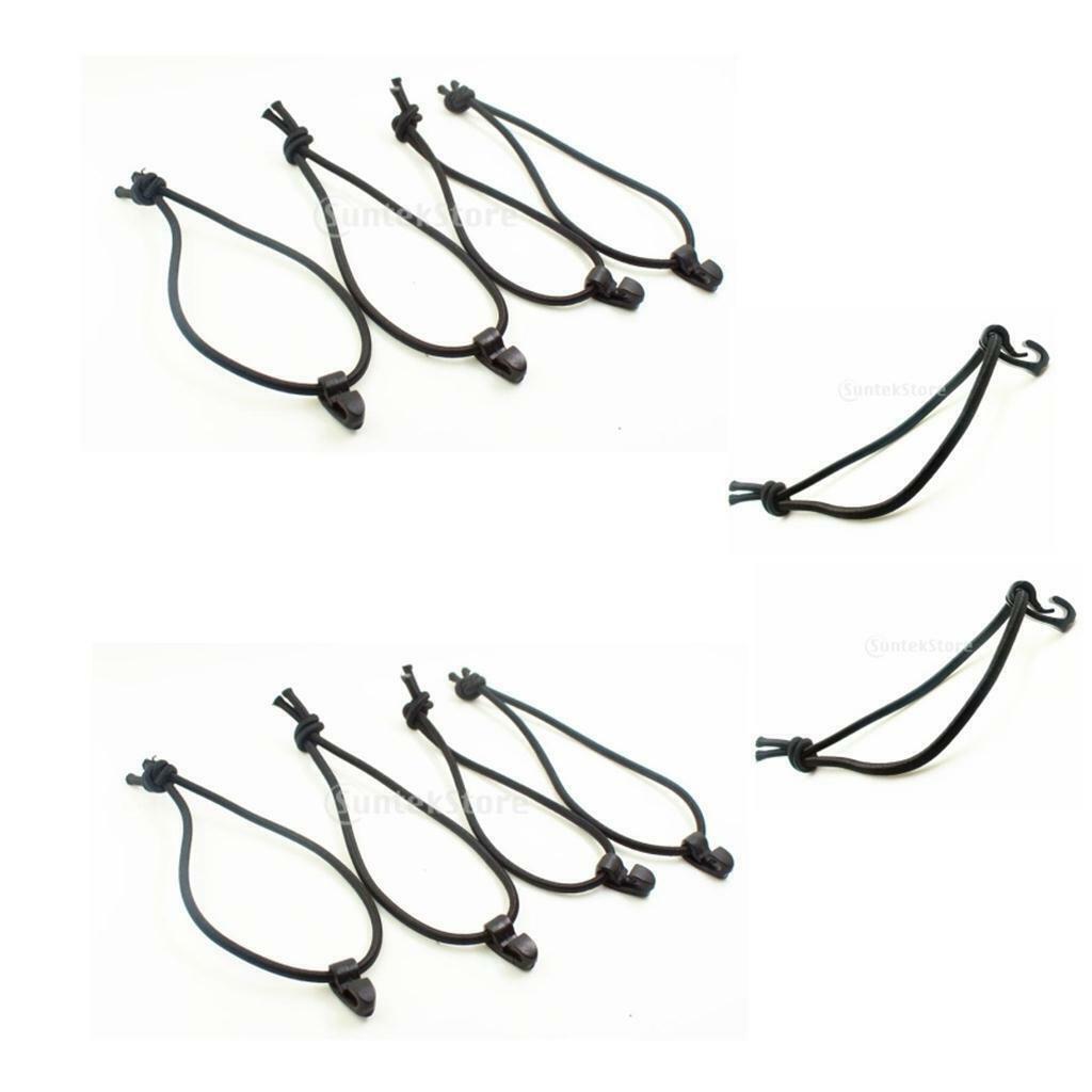 10 tlg.  Binder Rope With Buckle Elastic Rope For Fastening In