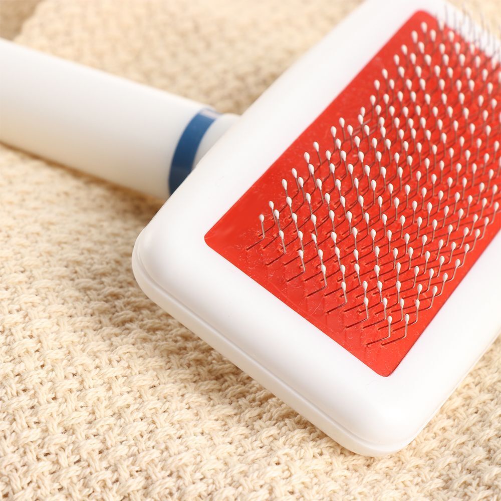 Plastic Fur Cleaner Pet Cleaning Comb Dog Massage Bath Brush Cat Hair Grooming