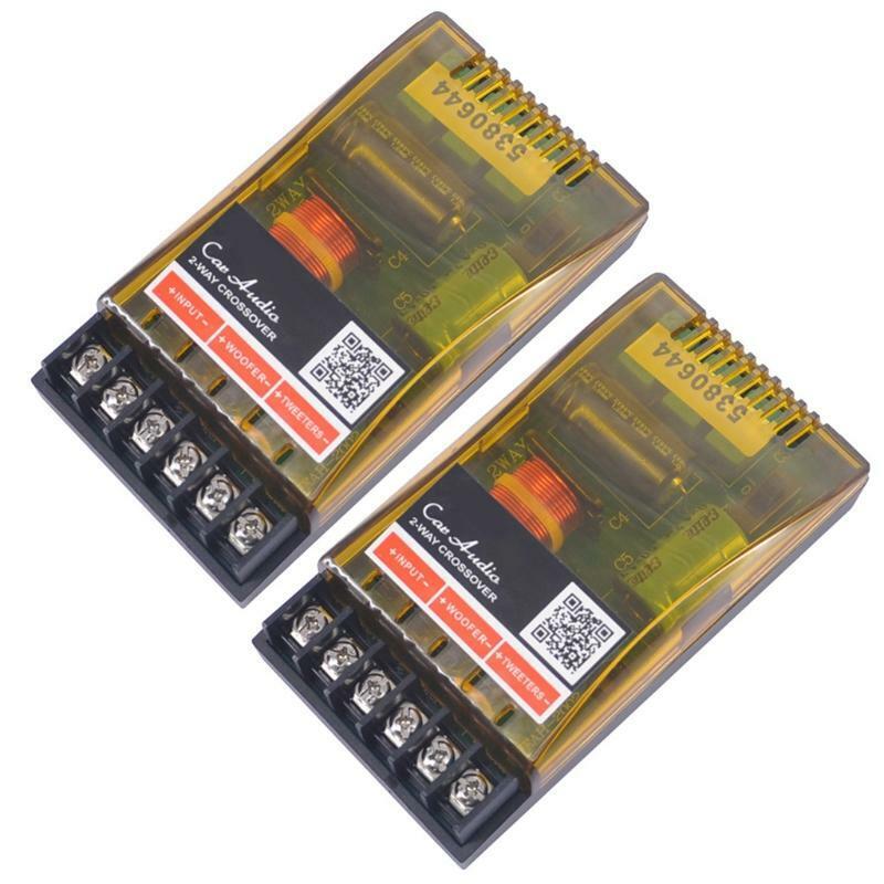 Two Ways Frequency Divider Car Audio Speakers Two Crossover Divider  for  Cars