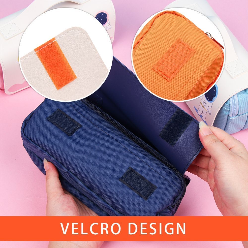 Handbags Big Pen Bag Astronaut Pencil Case Makeup Pouch Cosmetic Storage