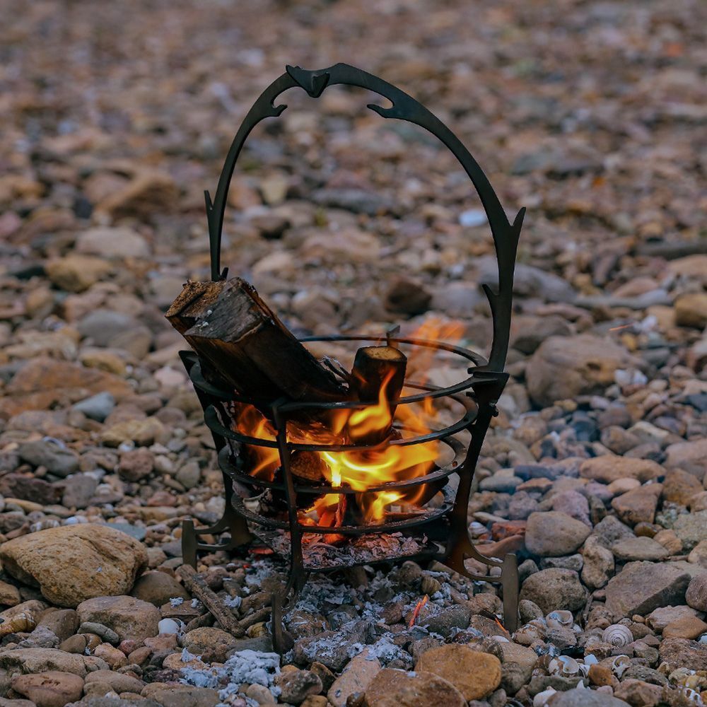 Outdoor Detachable Camping Campfire Pit Fire Pit Bonfire Stove Wood Stoves