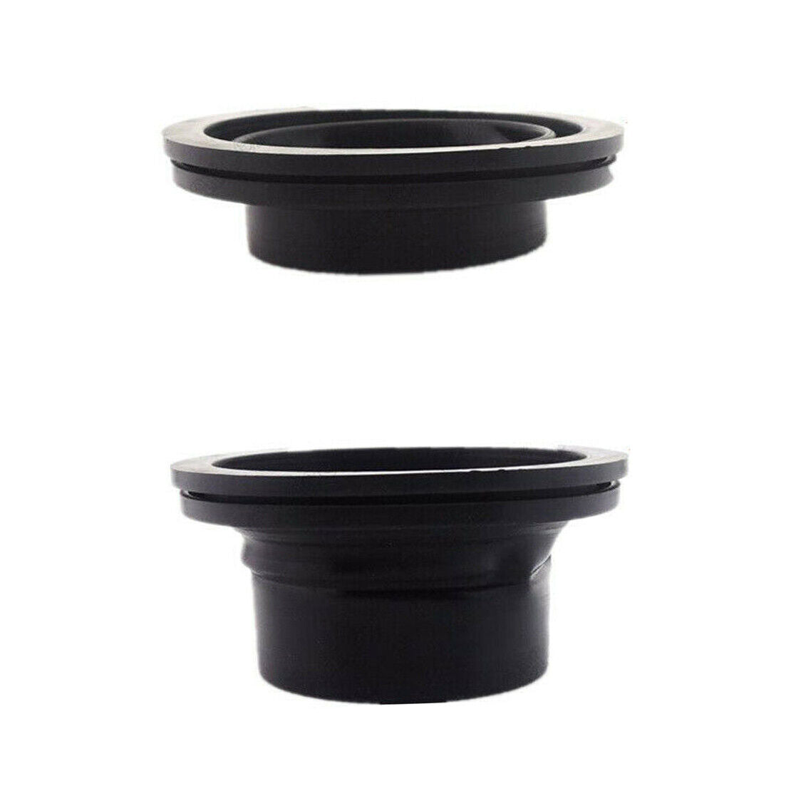 2X Rubber 80mm Car Headlight Dust Housing Cover Kit For HID LED Bulb Seal Cap