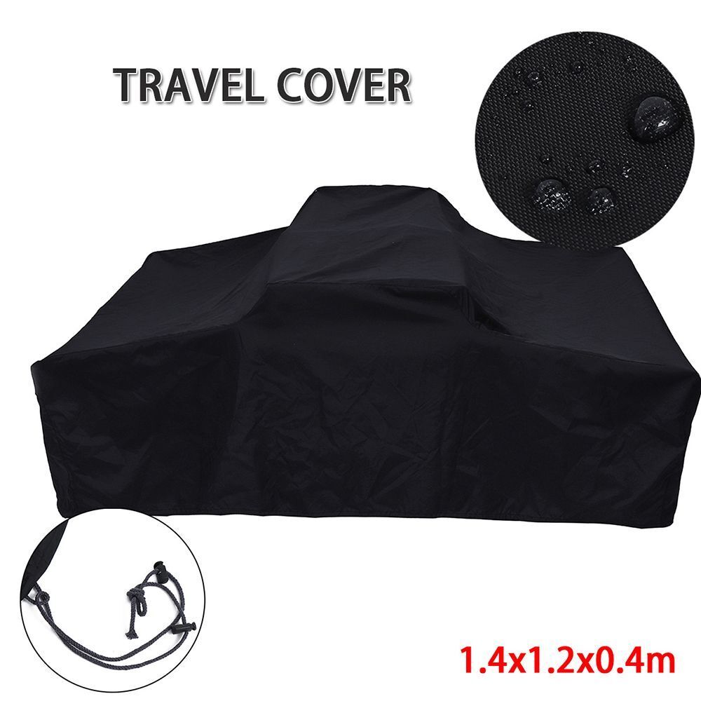 Trailer Cover RV Caravan Travel Tent Cover 210D Oxford Cloth Car Trailer Cover