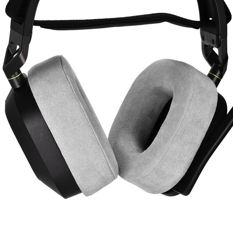Breathable Ear Pads Earpads for CORSAIR HS80 RGB Headphone Sleeves Earcups
