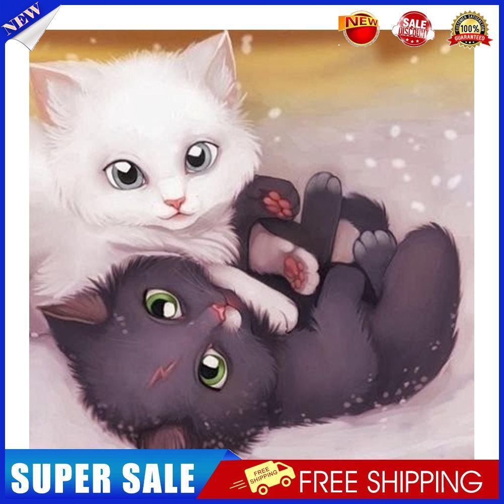 5D Diamond Painting DIY Cute Cats Pictures Kits Full Drill Art Home Decor