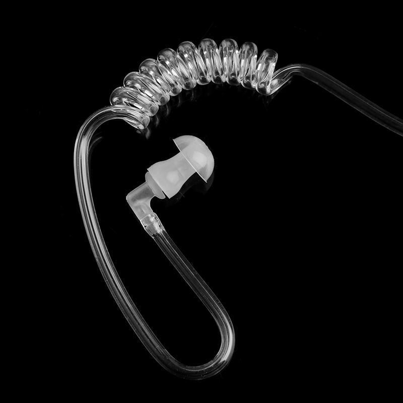 3.5mm In-Ear Anti-Radiation Earphone Air Spring Duct With Mic For Smart Phone
