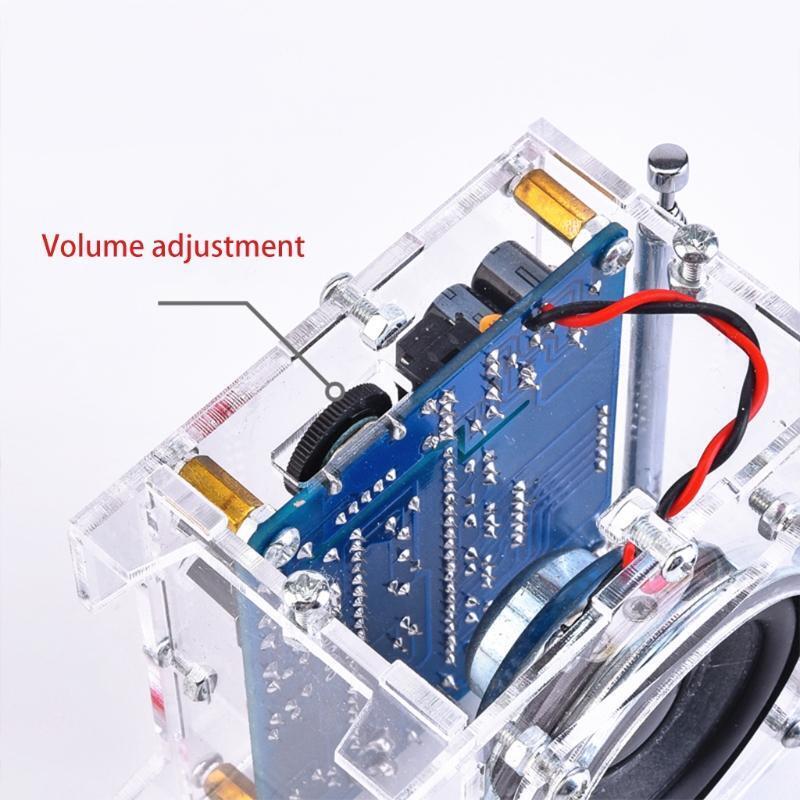 Radio DIY Kits for Home Audio Equipment Office Audio System DC 5V Voltage