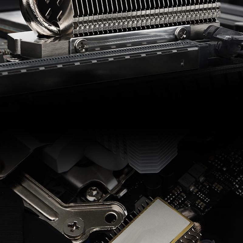 HR-09 2280 M.2 SSD Heatsink Solid Disk Radiator Cooler Pad Fully Electroplated