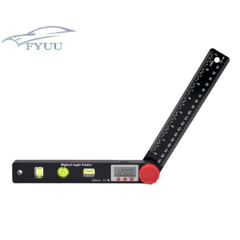 Digital Display Angle Ruler Universal Spirit Level Square Ruler Woodworking Tool