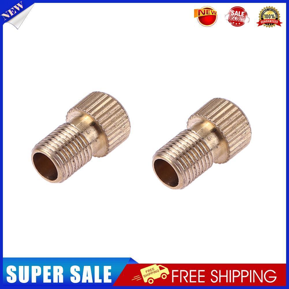2pcs Bicycle Bike Tire Valve Adapter Convert Presta Cycling Pump Accessory