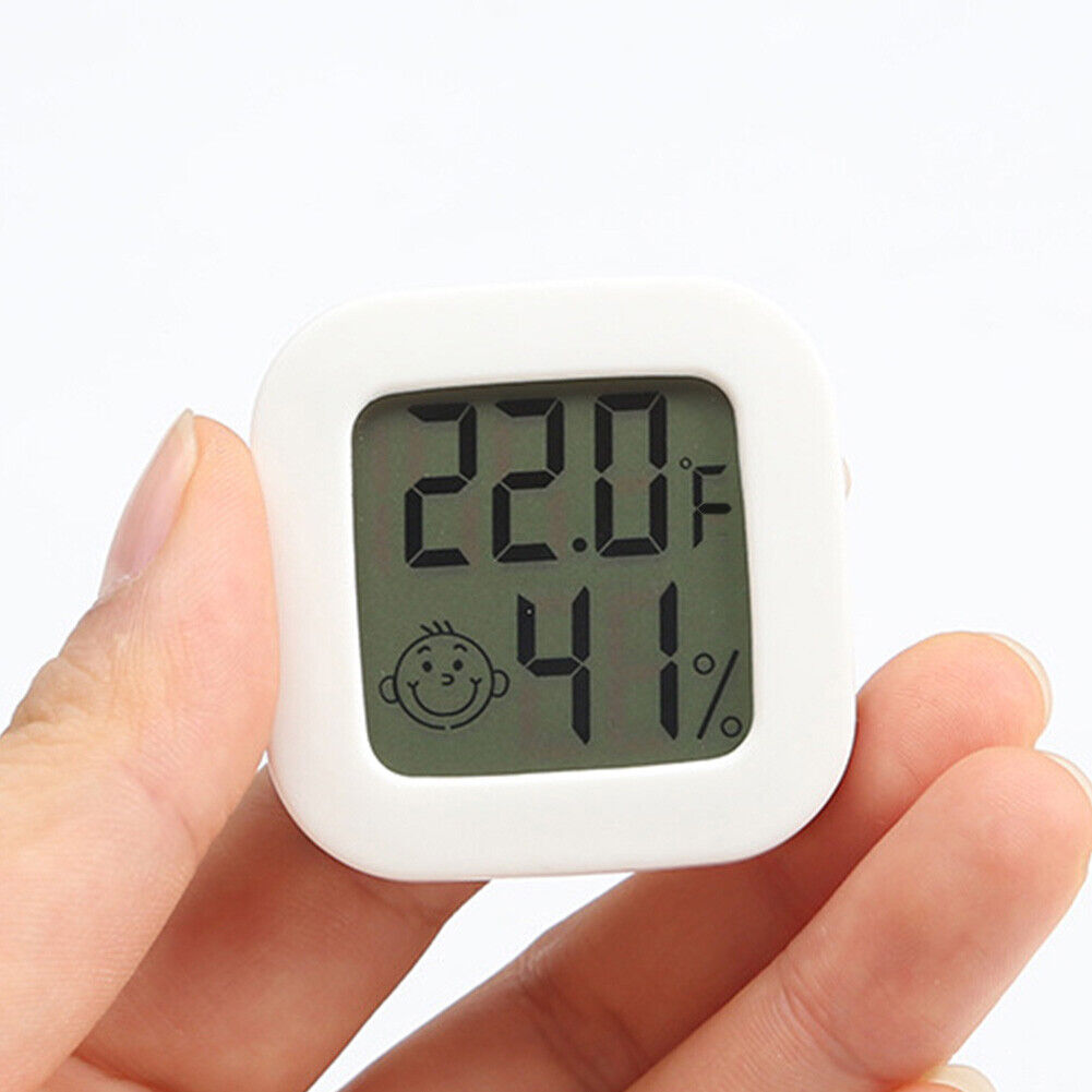 Mini Indoor Thermometer Digital Temperature Baby Room Hygrometer Gauge Home