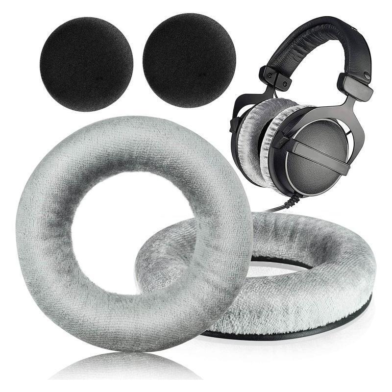 Memory Foam Velvet Earpads for T5P T1 DT440 DT990 DT880 DT770 PRO Headset