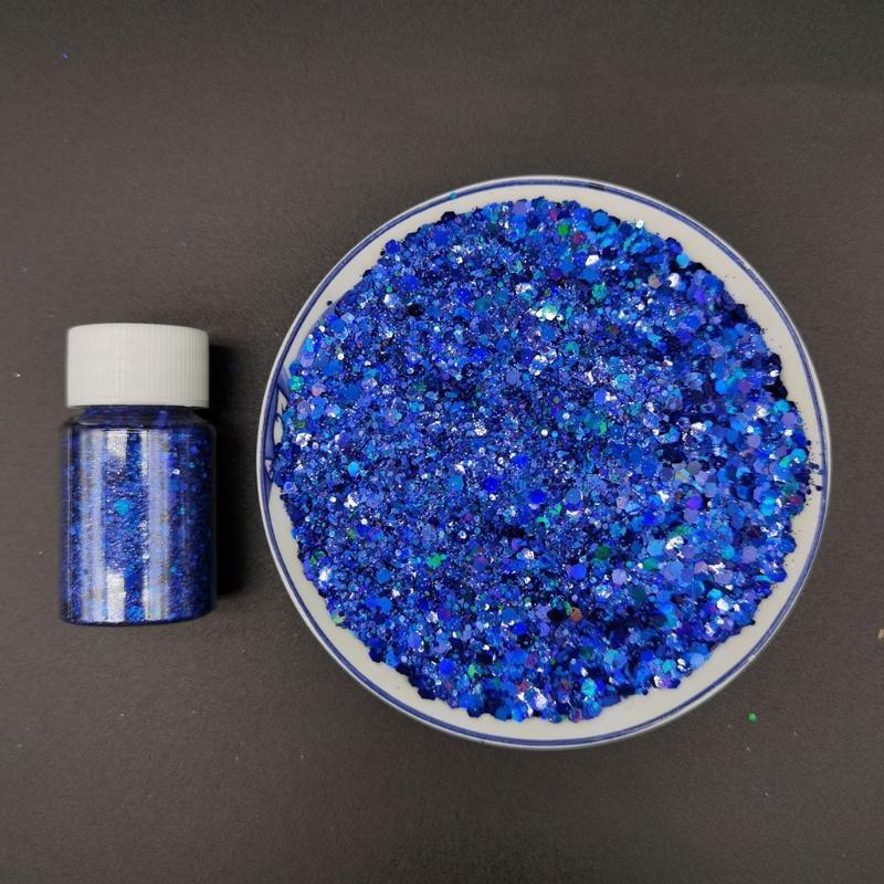 Cosmetic Holographic Glitter Film Suitable for Lip Gloss Makeup Art Accessories