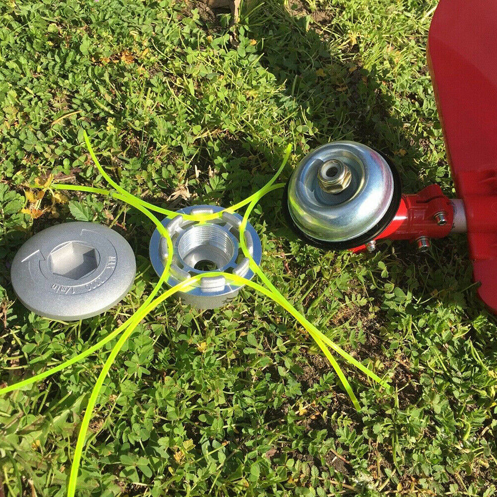 Brush Cutter Grass Weed Trimmer Head with 3 Lines Lawn Mower Accessories