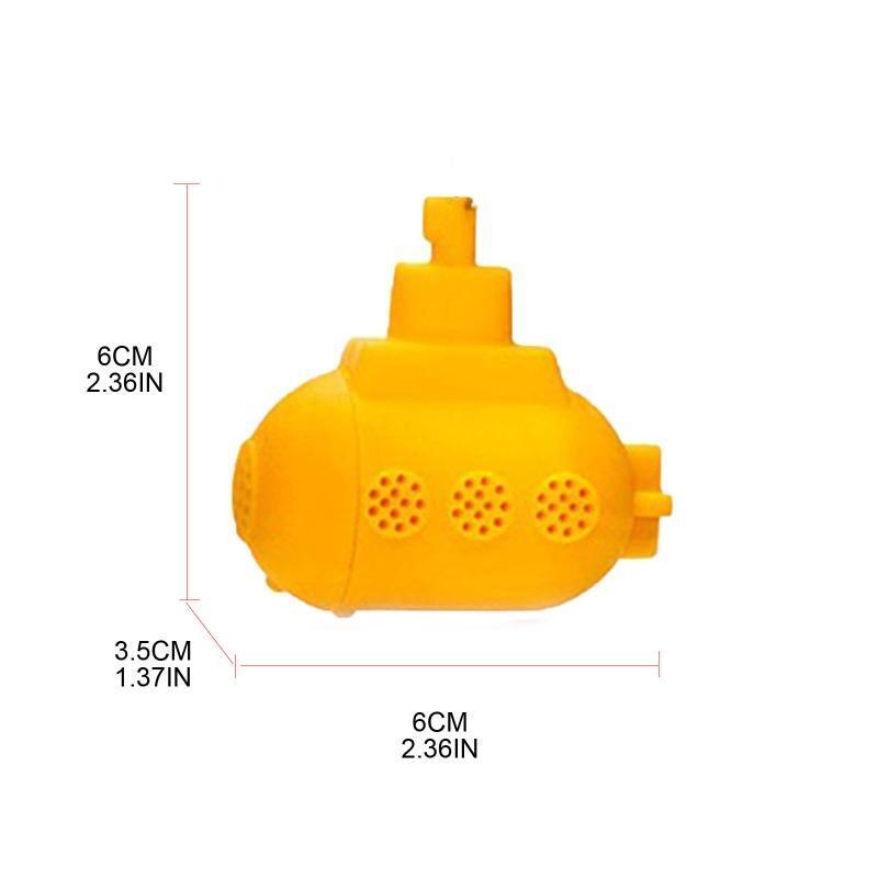Submarine-Shape Tea Infuser Strainer Soft Silicone Tea Bag Leaf Filter Diffuser