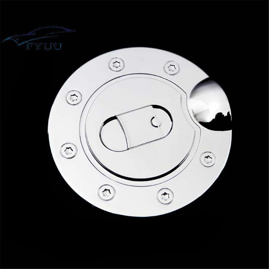 For 2004-08 Ford F150 Triple Chrome Plated ABS Fuel Tank Gas Door Cap Trim Cover