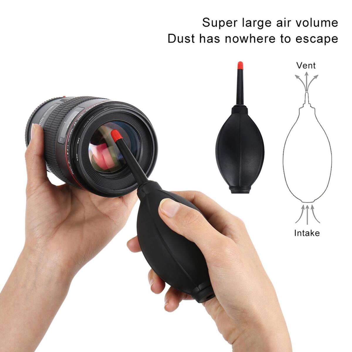 Loviver Camera Lens Cleaning Kit Camera Cleaner Pen Cleaning Fluid with Carry