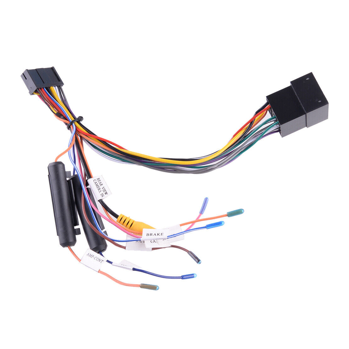 Android ISO Car Stereo Radio Wiring Harness Connector Adapter Universal