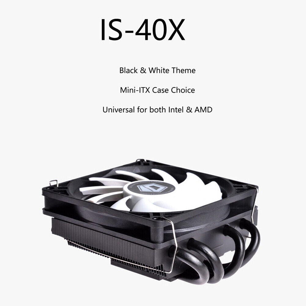 ID-COOLING IS-40X V3 Pro CPU Cooler with PWM Fan 4 Direct Contact Heatpipes