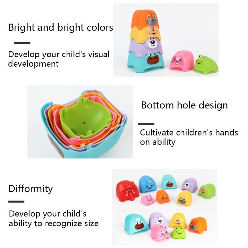 Stacking Educational Games Pyramid Stacker Early Childhood Pyramids Stackable