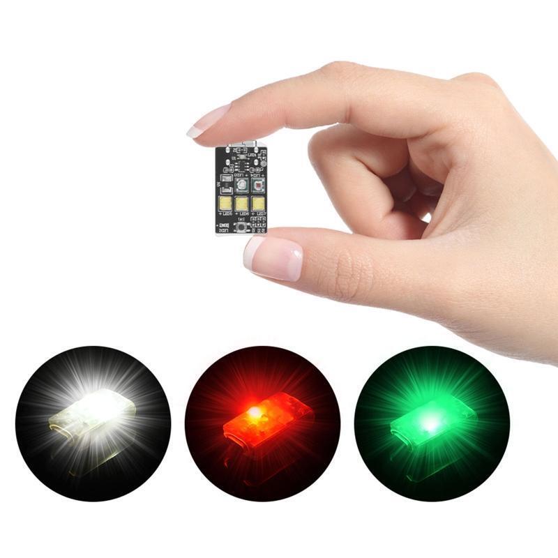 3 Color Adjustable Anti-Collision Light 6KM Visible Head Tail Lamp for Mini 3Pro