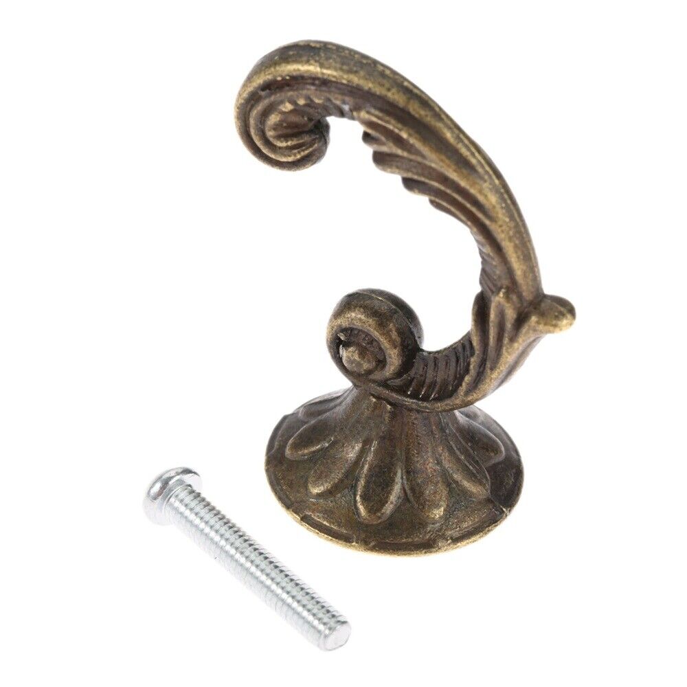 Zinc Alloy European Towel Clothes Hat Hook Wall Hooks Hanger Home Organisation
