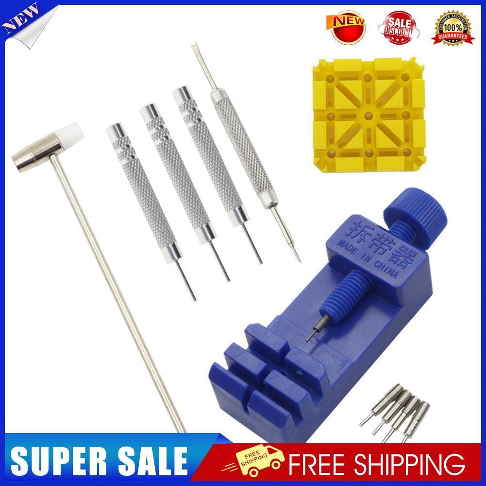 11pcs Watch Link Pin Remover Back Case Opener Adjuster Repair Tools Kit